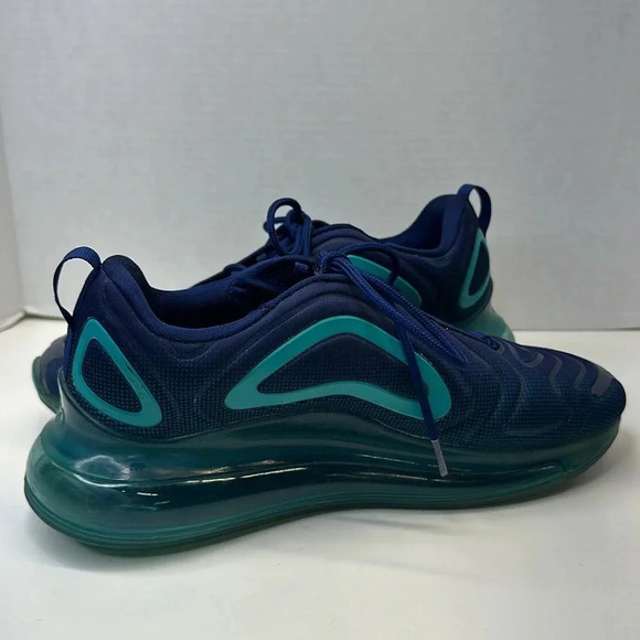 Nike Men’s Air Max 720 Nightshade Blue Teal Sneakers Tennis Shoes Size 8.5 - Picture 7 of 12